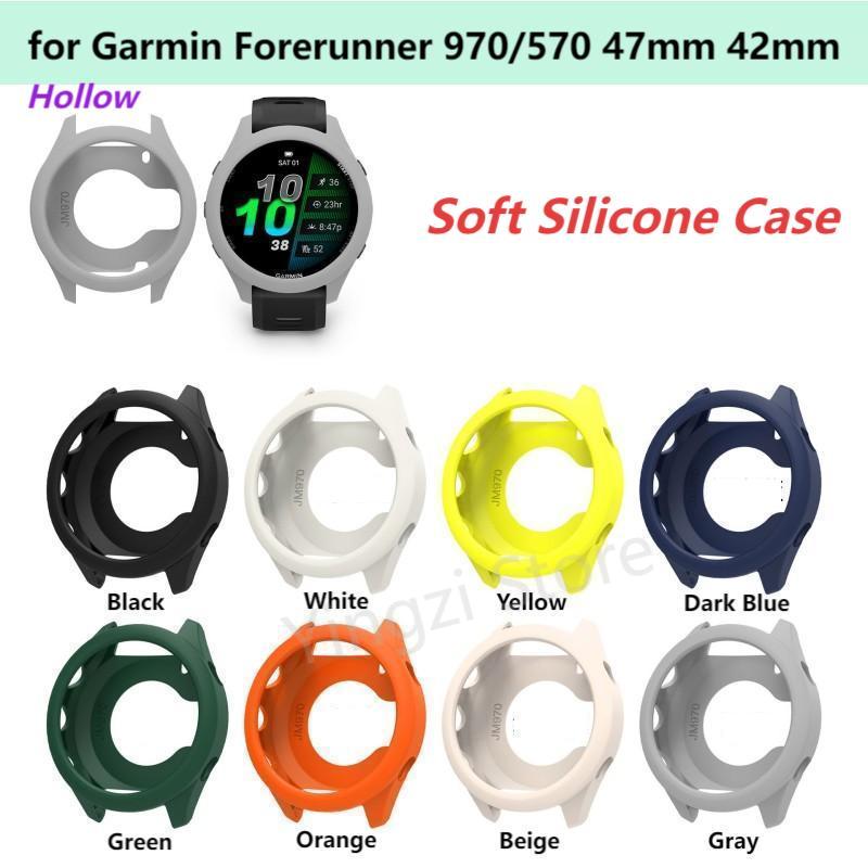 Silicone Watch Band 22Mm - Soft Silicone Case for Garmin Forerunner