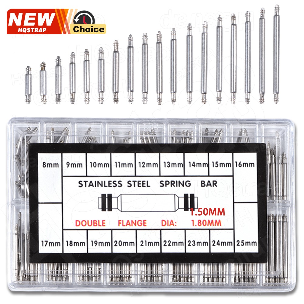 Spring Bar Tool Set - 1/2set Strainless Steel Spring Bars Dia