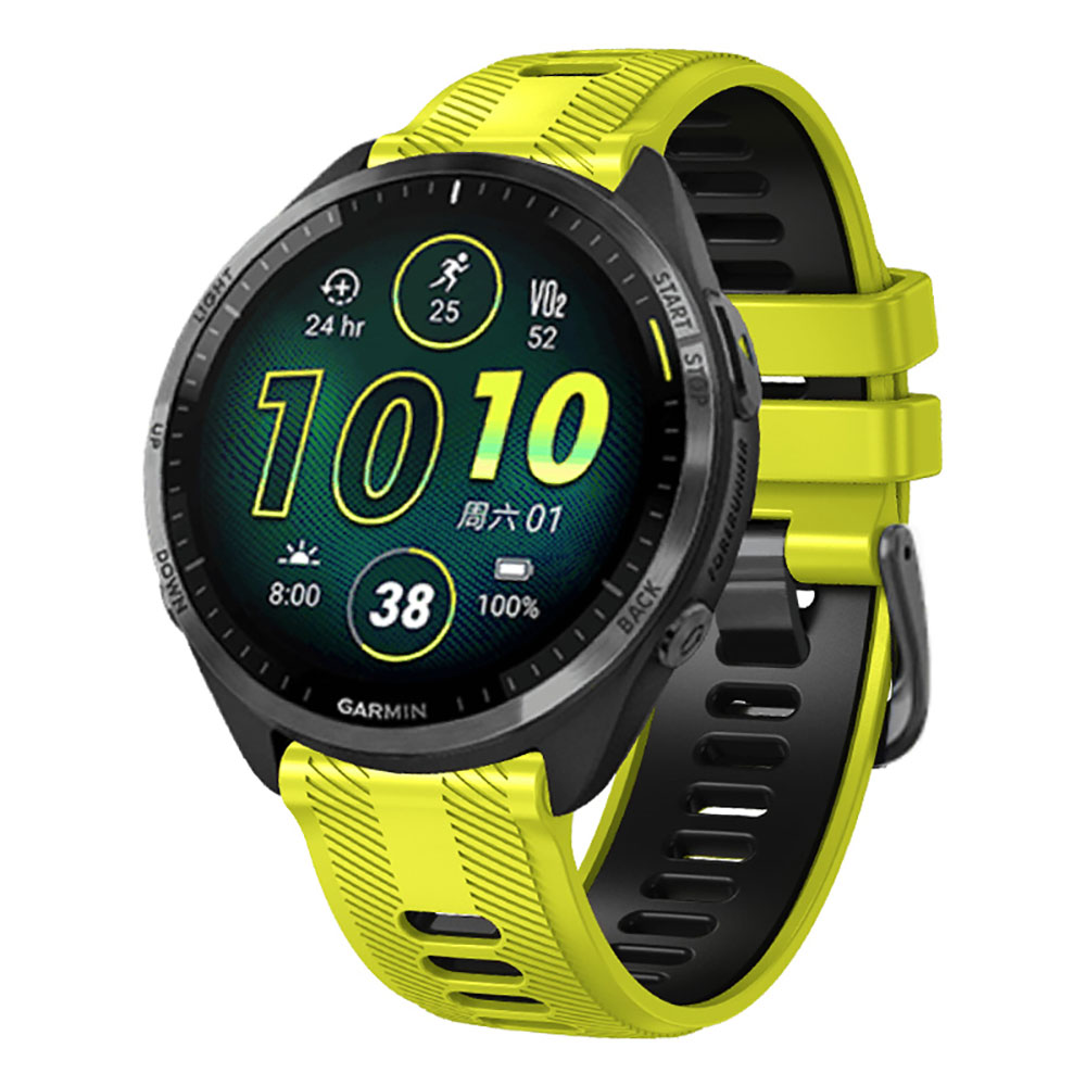 For Garmin Forerunner 965 955  - Silicone Watch Band 22Mm review and price