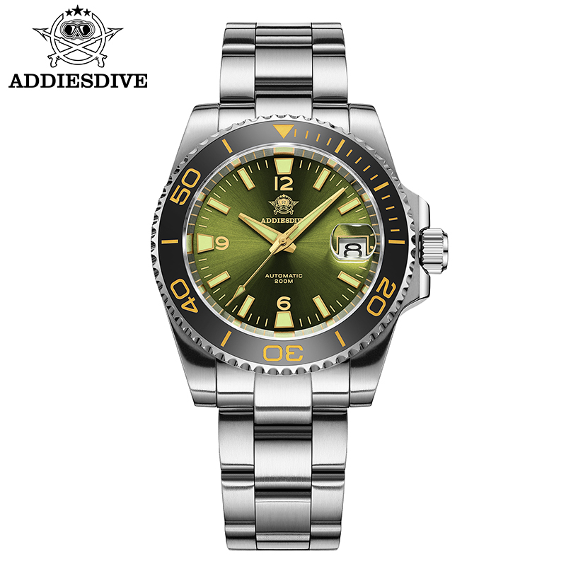 ADDIESDIVE New Diving Gift Wat - Stainless Bracelet Diver review and price