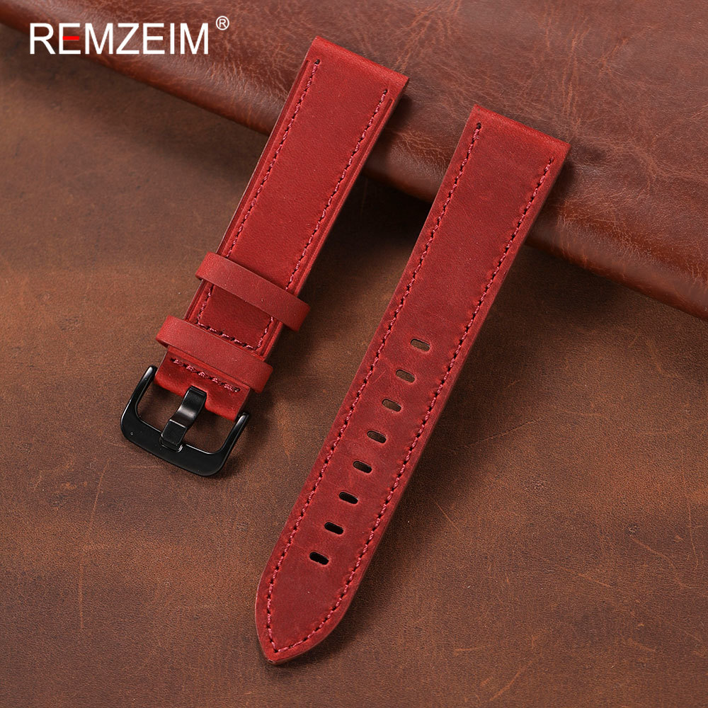 Classic Men's Crazy Horse Leat - Suede Strap Watch review and price