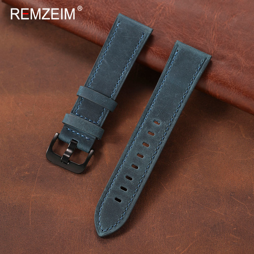 Classic Men's Crazy Horse Leat - Suede Strap Watch review and price