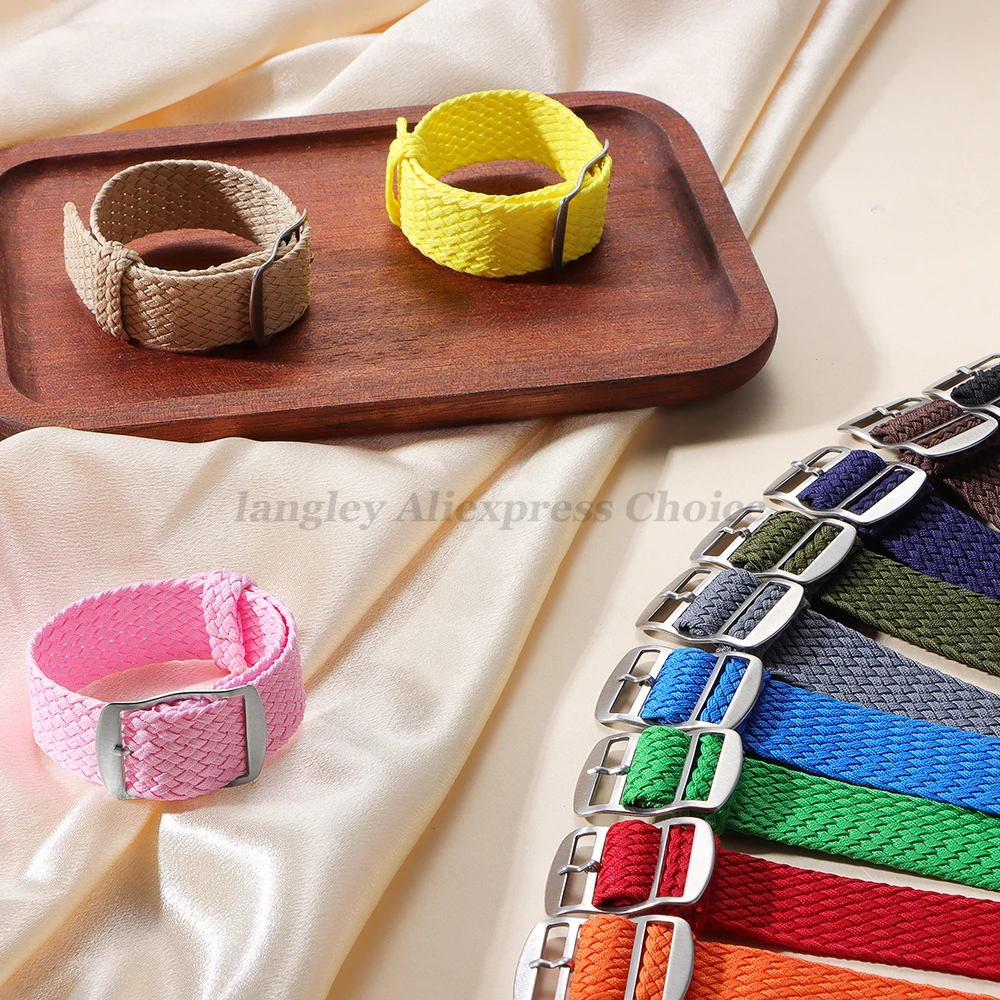 14mm 16mm 18mm 20mm 22mm Fabri - Perlon Strap Woven review and price
