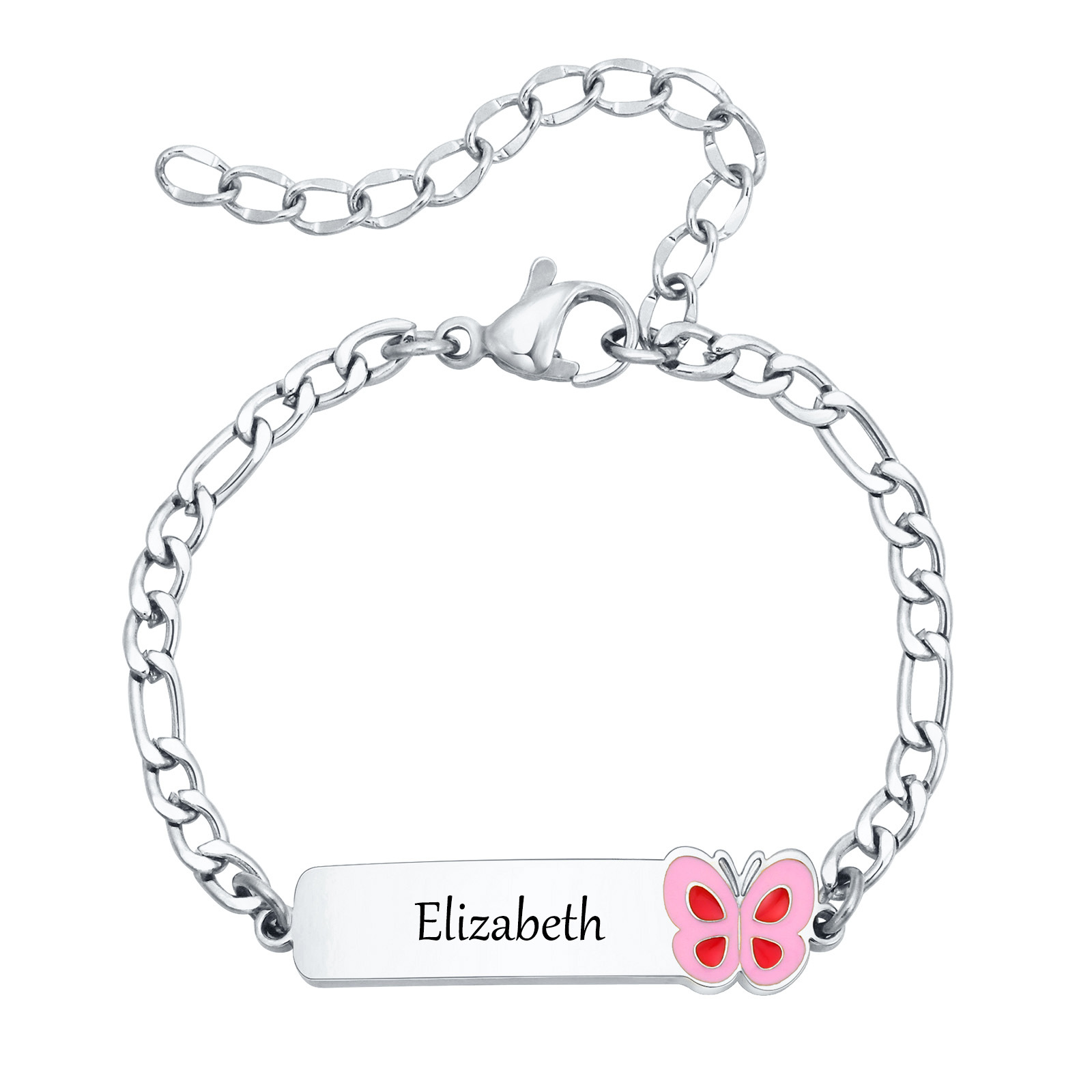 Vnox Personalized Baptism Gift - Butterfly Clasp Deployant review and price