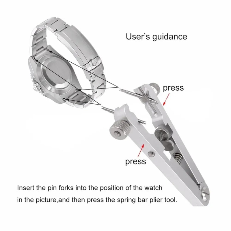 Aluminum Alloy Watch Band Remo - Spring Bar Tool Set review and price