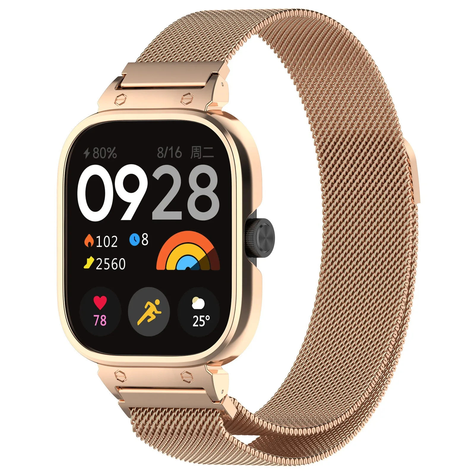 Metal Case+Milanese Loop Strap - Milanese Loop Magnetic review and price