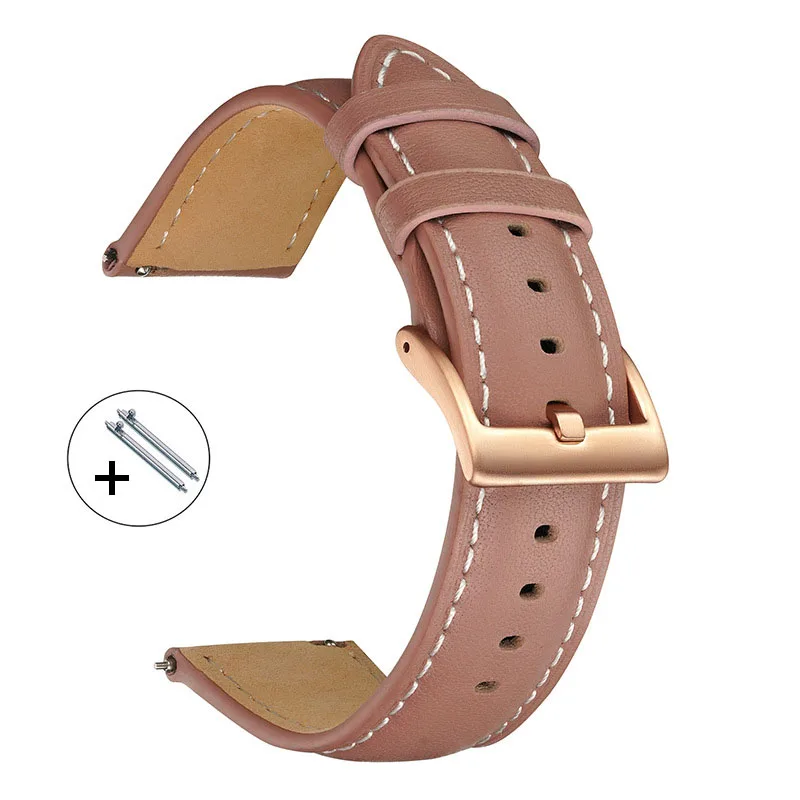 14mm 16mm 18mm 20mm 22mm Genui - Leather Strap Quick Release review and price