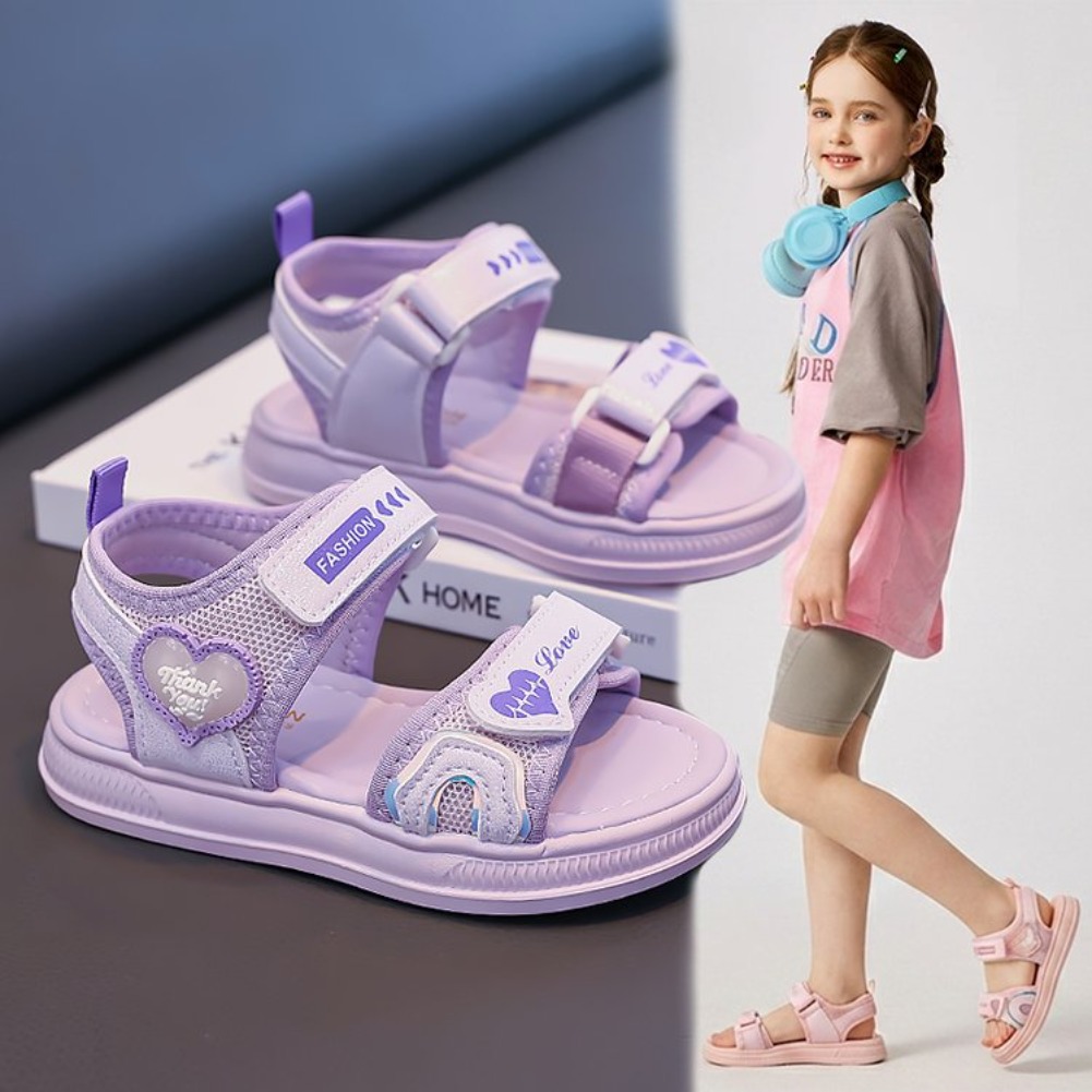Girls' Heart-Shaped Princess S - Sport Loop Velcro review and price