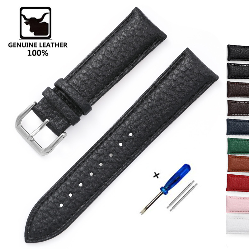 Litchi Pattern Soft Leather Wa - Nato Strap Nylon review and price