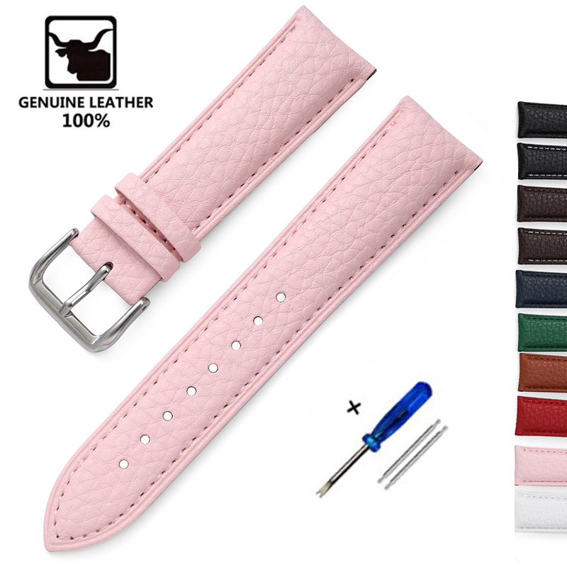 Litchi Pattern Soft Leather Wa - Nato Strap Nylon review and price