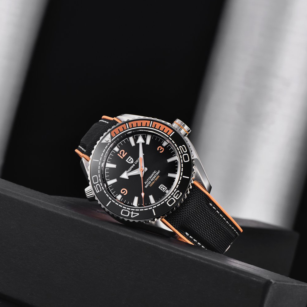 PAGANI DESIGN Diving Watch 100 - Rubber Strap Diver review and price