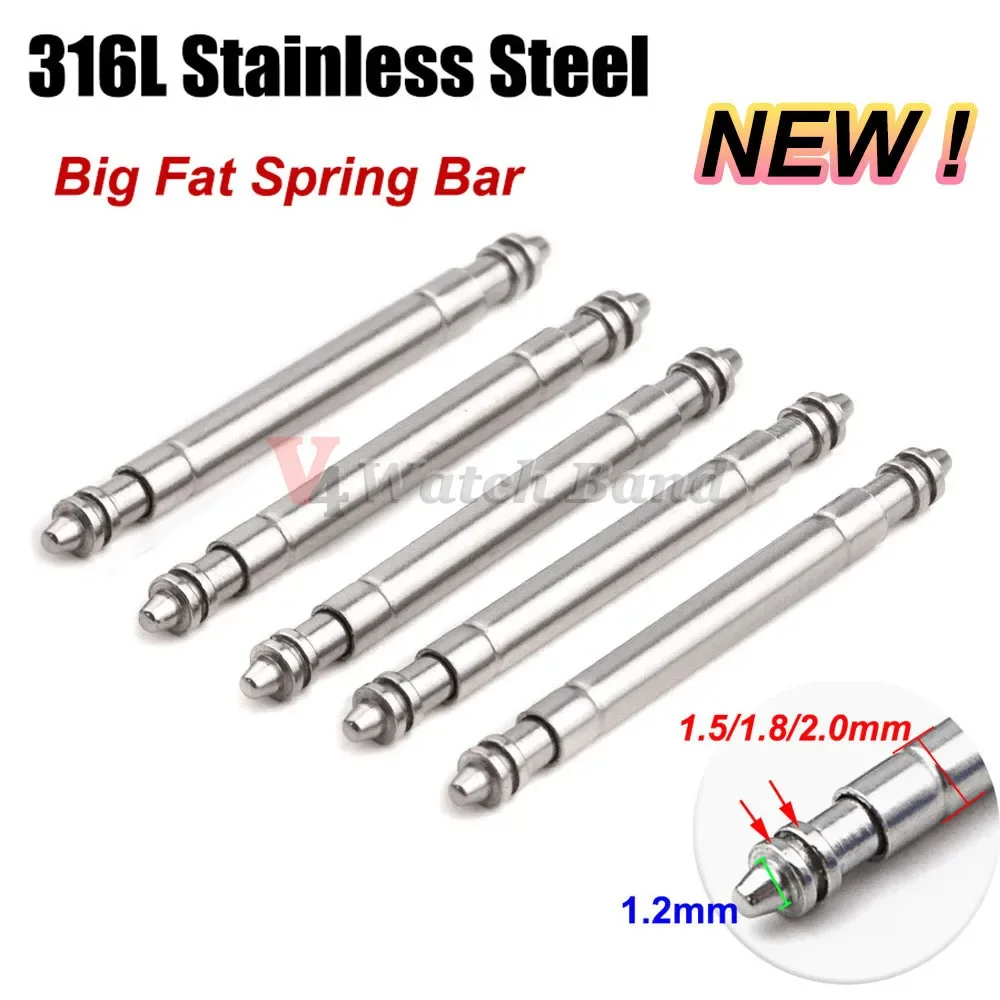316L Stainless Steel Big Fat W - Spring Bar Tool Set review and price