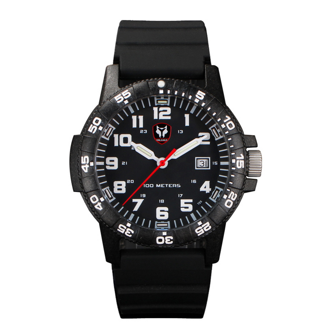 Hnlgnox Mens Pilot Watches Spo - Rubber Strap Diver review and price