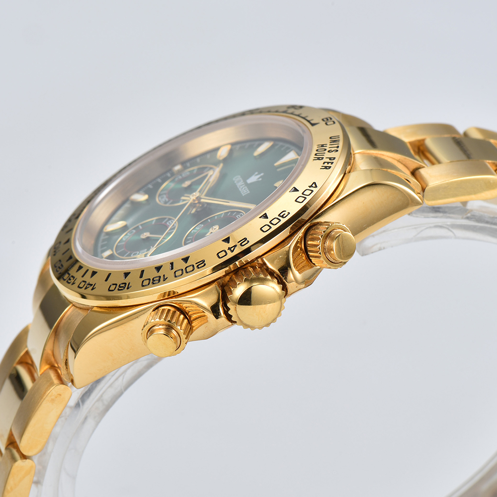 Customized 39mm VK63 Watch Men - Stainless Bracelet Diver review and price