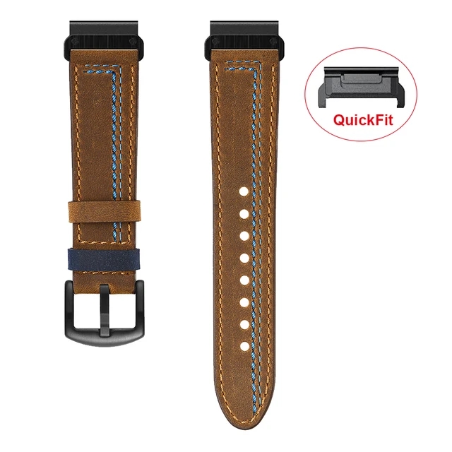 22mm 26mm Genuine Leather Stra - Leather Strap Quick Release review and price