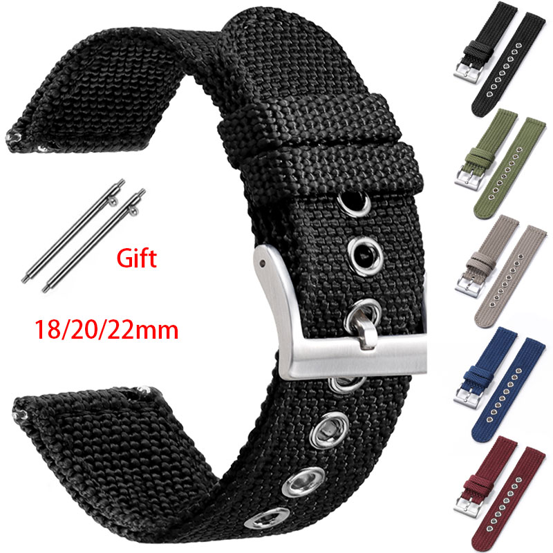 Nylon Strap 18mm 20mm 22mm Ban - Nato Strap Nylon review and price