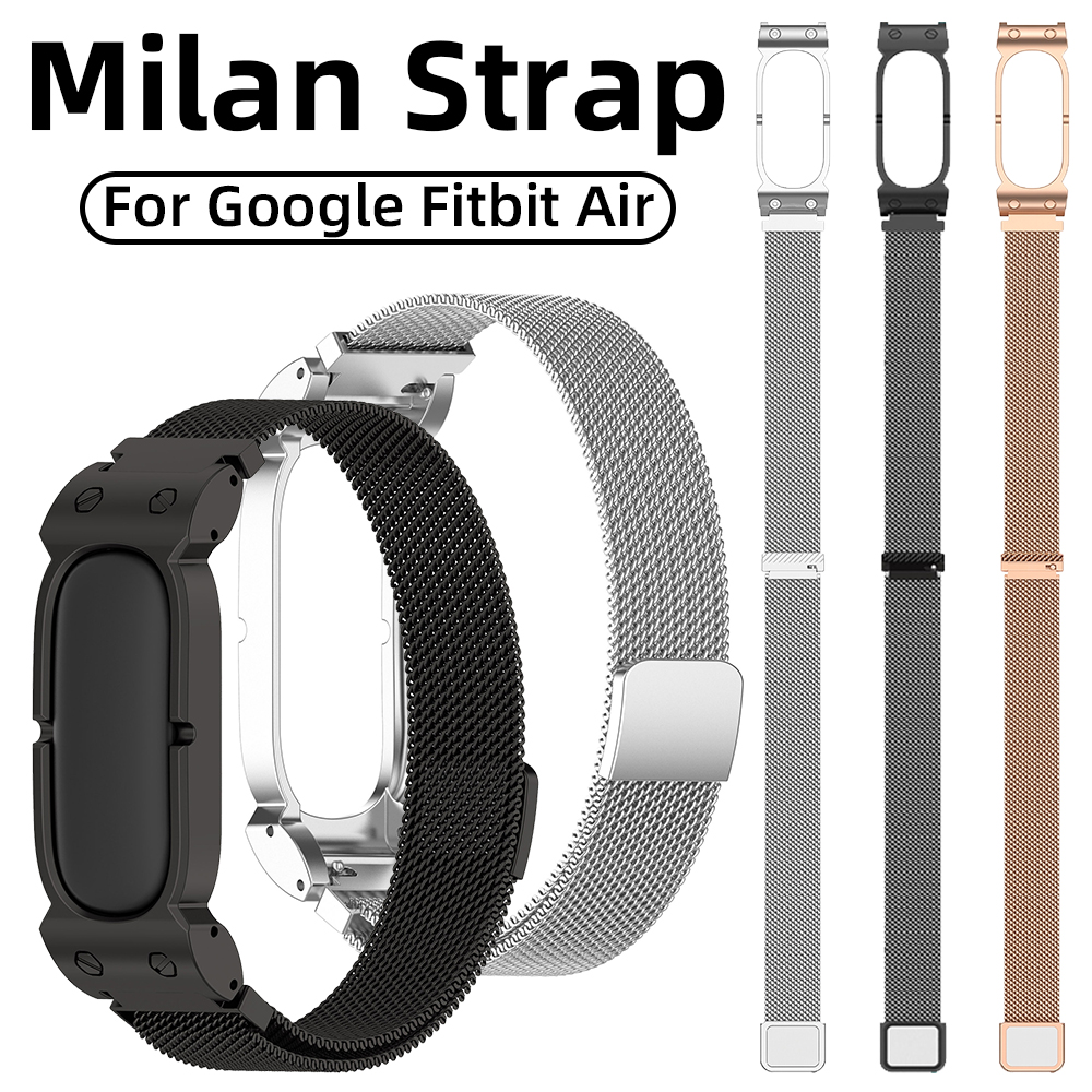 Milanese Watch Band For Fitbit - Mesh Strap Metal review and price