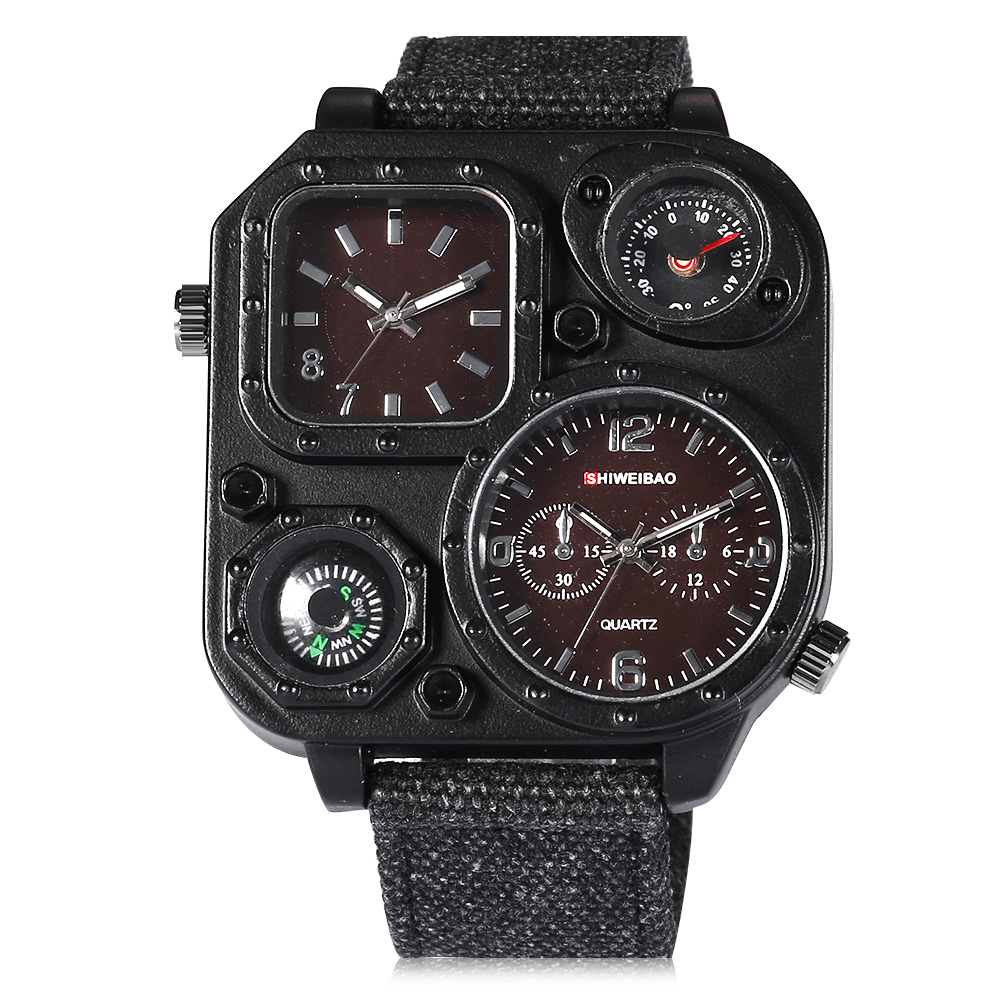 Quartz Mens Watches Top Brand  - Canvas Strap Watch review and price