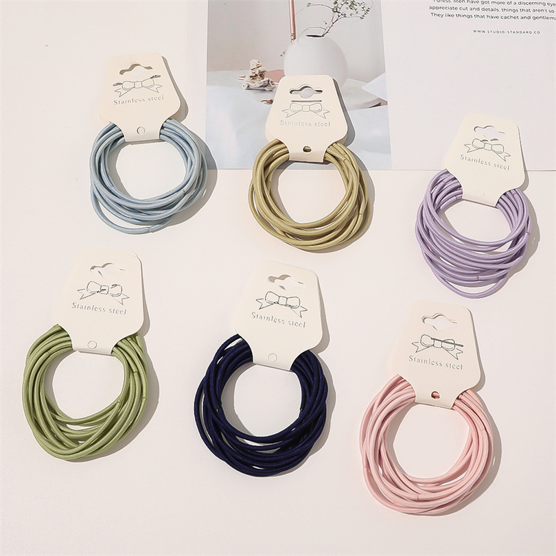 10PCS Women Girls Simple Basic - Silicone Band Women review and price