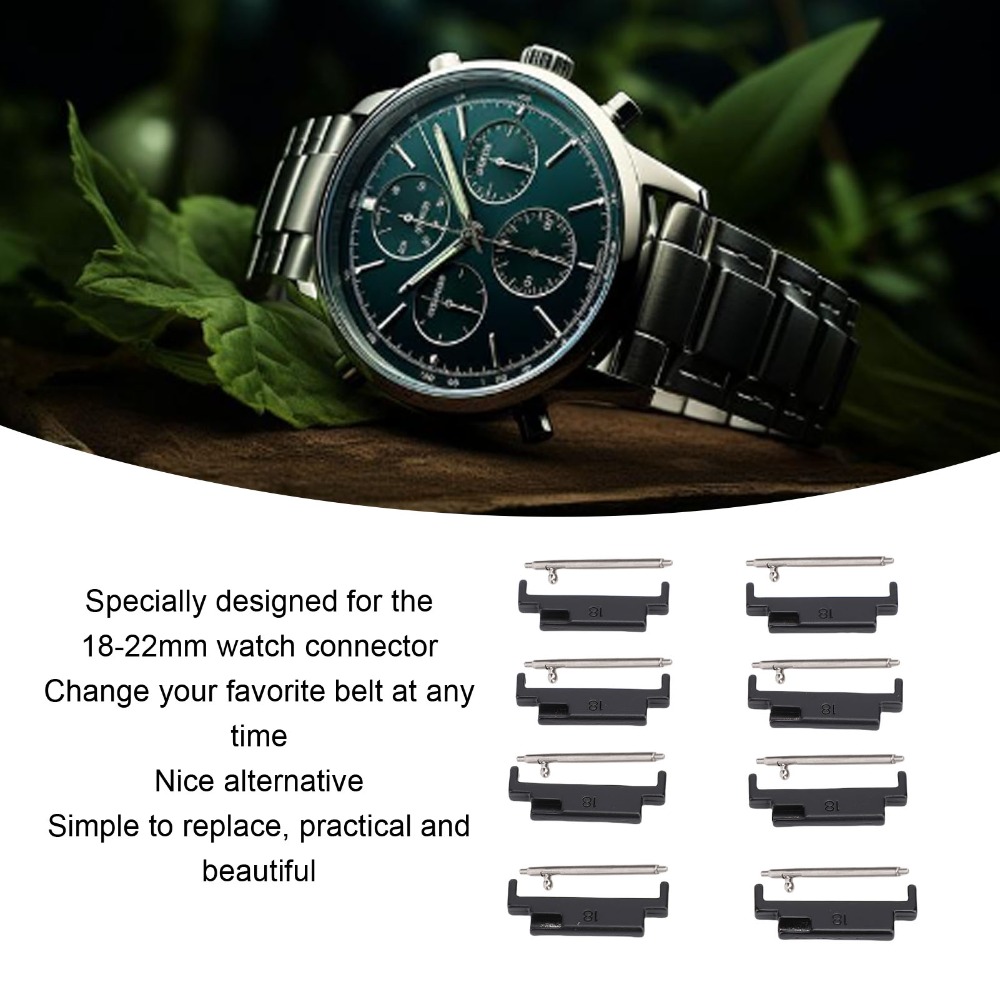 4 Pairs Metal Metal Watch Band - Strap Change Adapter review and price