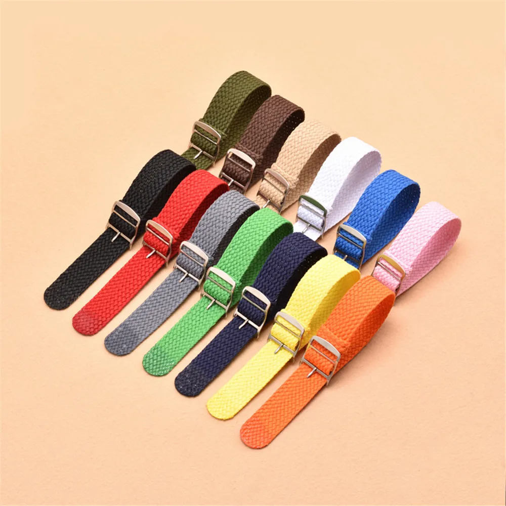 Nylon Strap 14mm 16mm 18mm 20m - Perlon Strap Woven review and price