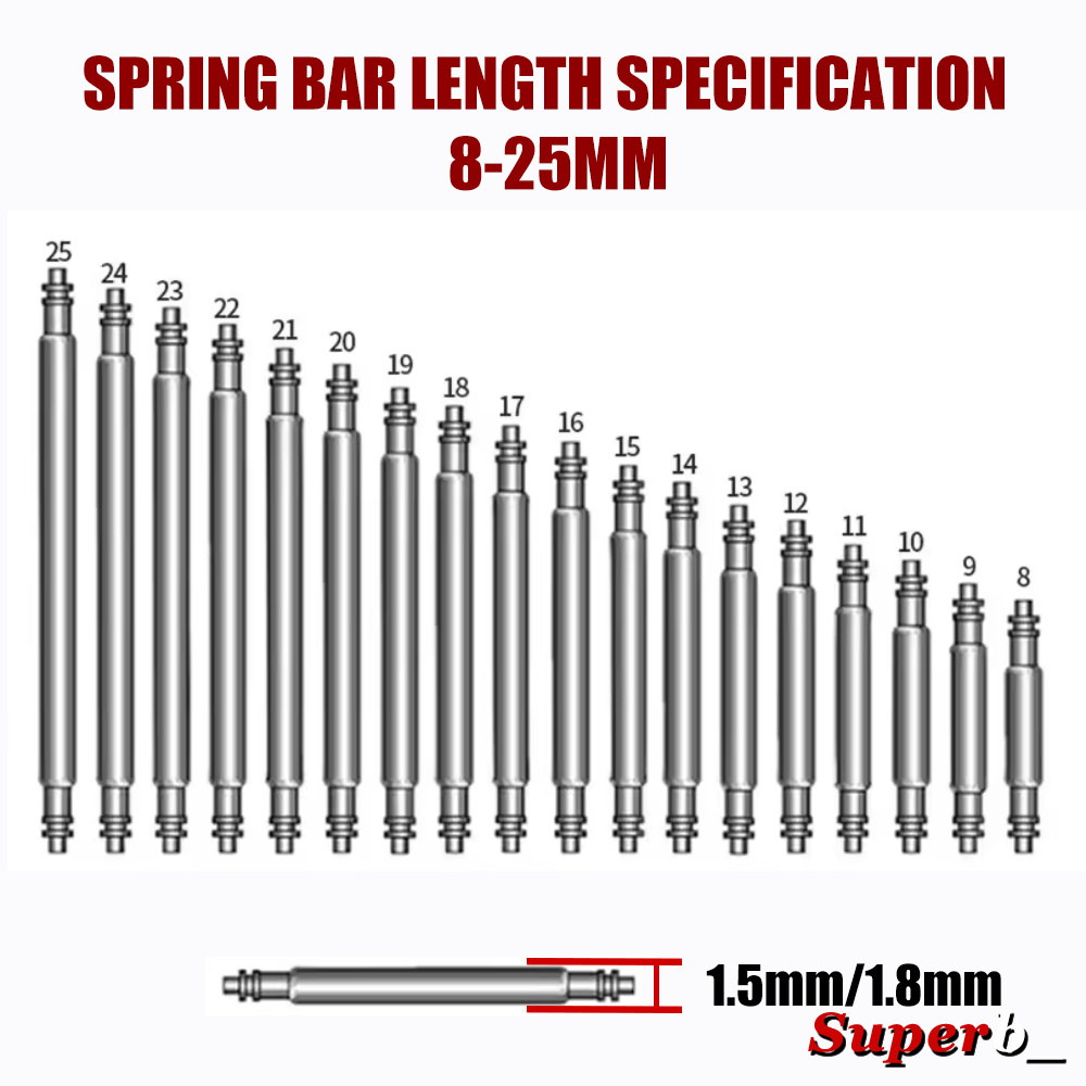 360pcs Dia 1.3mm/1.5mm/1.8mm S - Spring Bar Tool Set review and price