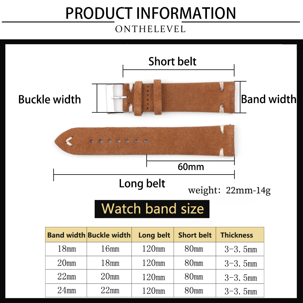 High Quality Vintage Suede Lea - Suede Strap Watch review and price