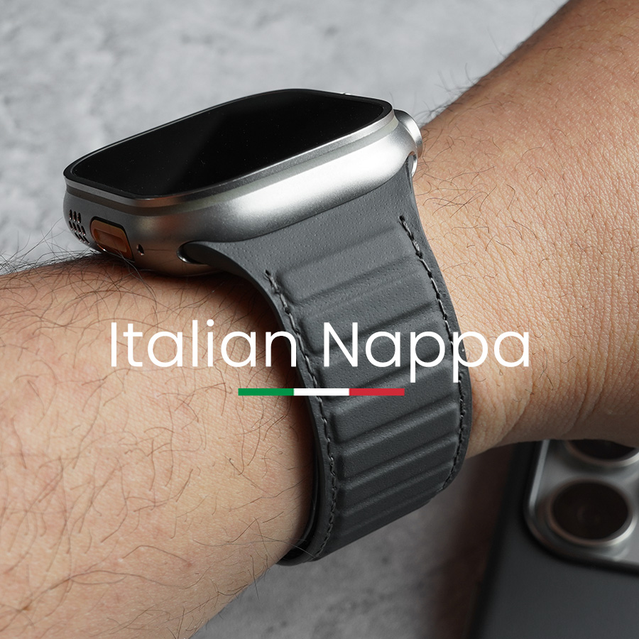 Magnetic Nappa Genuine Strap f - Suede Strap Watch review and price