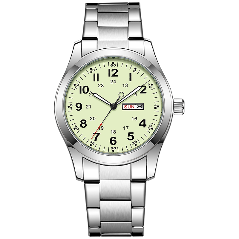 2026 Men's 42mm Watch Glow in  - Canvas Strap Watch review and price