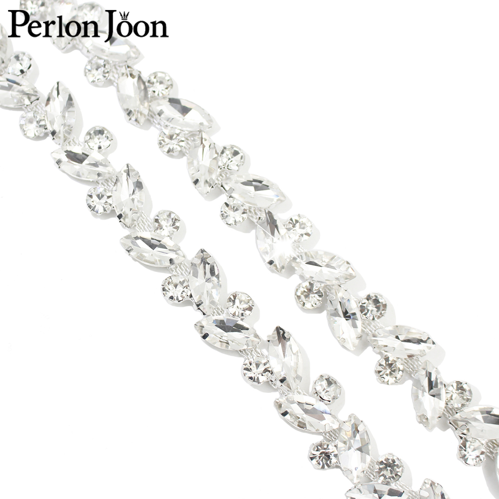 Leaf Round Crystal Rhinestone  - Perlon Strap Woven review and price