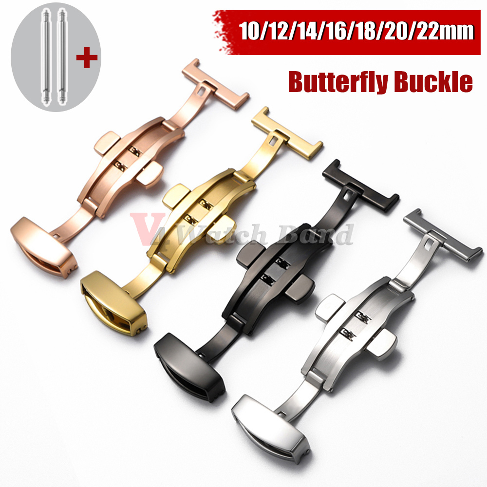 Stainless Steel Clasp Strap fo - Butterfly Clasp Deployant review and price