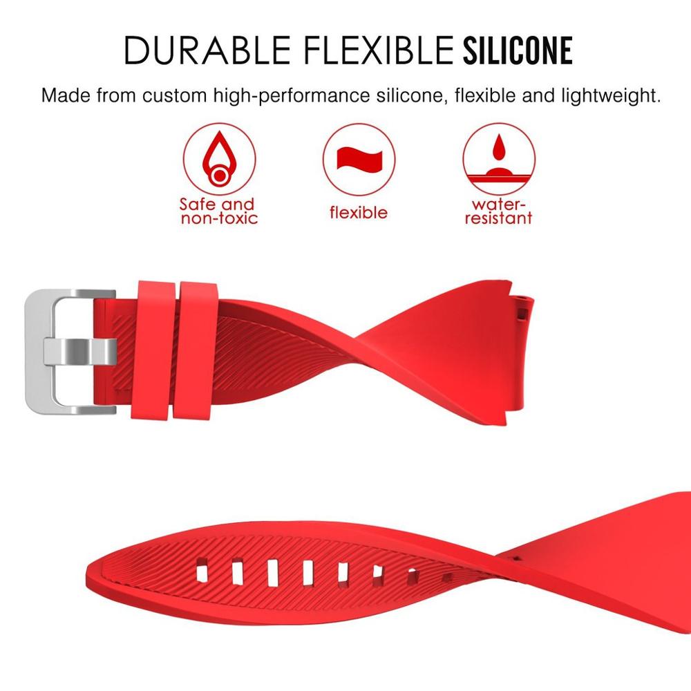 22mm Silicone Strap For Realme - Silicone Watch Band 22Mm review and price
