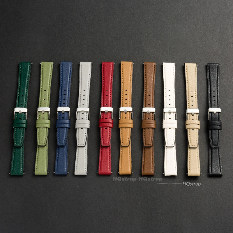 Ultra-thin Leather Watch Band  - Suede Strap Watch review and price