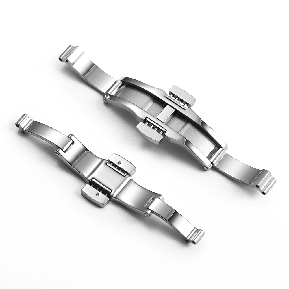 Silver Stainless Steel Butterf - Butterfly Clasp Deployant review and price