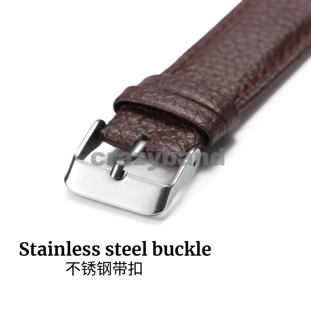 Leather Watch Band for Seiko S - Suede Strap Watch review and price